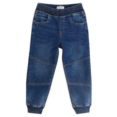 Obrázek Lindex WITH Reinforced Knees Zúžené džíny pro děti, Velikost: 122, Denim