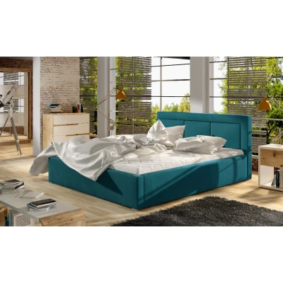 Obrázek Postel Belluno 140x200 dřevěný rám Materiál / Dekor: Mat Velvet 75