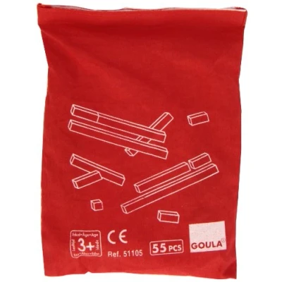 Obrázek Unbekannt Goula 51105 Jeu Éducatif et Scientifique Sac Individuel Réglettes 10x10 [Francouzská edice]