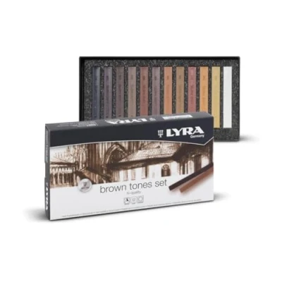 Obrázek Lyra 5641121 Tones pastelová křída, hnědá, 17,4 x 9,0 2,0 cm