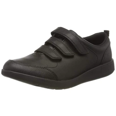 Obrázek Clarks Chlapecké tenisky Scape Sky K, černá kůže