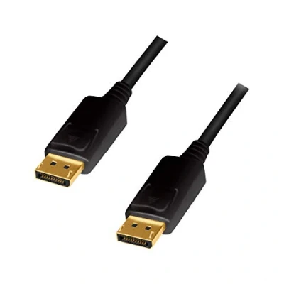 Obrázek LogiLink CV0077 DisplayPort 1.2 připojovací kabel, ultra HD, 3D, 4 K2K/60Hz Černá
