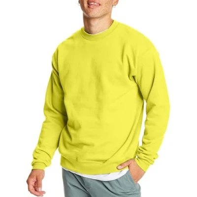 Obrázek Hanes Pánská mikina (balení 1 ks), Zelená (Safety Green)