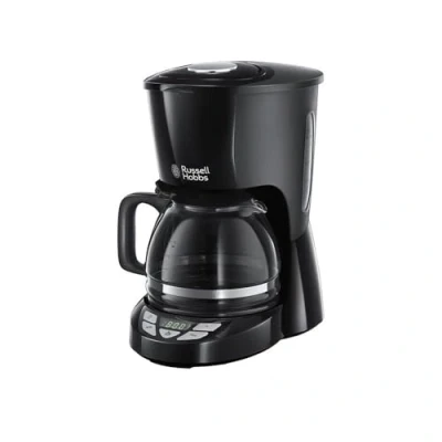 Obrázek Russell Hobbs kávovar [digitální časovač, sprchová hlavice pro optimální extrakci a aroma] textury + (max. 10 šálků, 1,25l skleněná konvice, deska udržení teploty, zastavení odkapávání) na