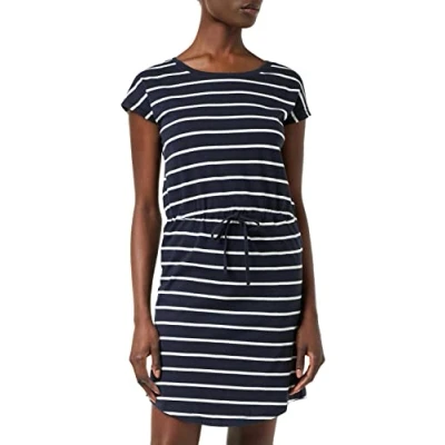 Obrázek ONLY May Short Sleeve Casual Mini Dress, Vícebarevné (Night Sky Stripes: Primo Stripe Cl. Dancer)