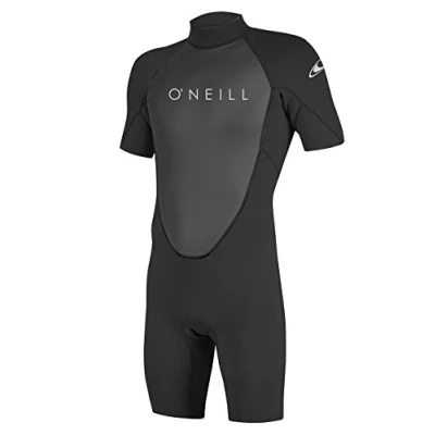 Obrázek O&#039;Neill Wetsuits Men&#039;s Reactor 2 2mm Back Zip Spring Wetsuit, Black/Black, M