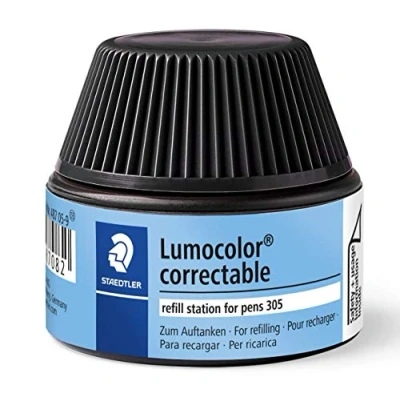Obrázek STAEDTLER 487 05 Lumocolor correctable náhradní stanice pro 305, 15 20x doplňování, černá