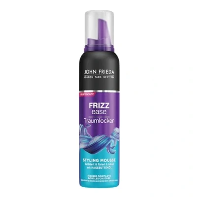 Obrázek John Frieda Frizz Ease Dream Mousse 1 x 200 ml Curl tvar a držení pro přirozené kudrlinky vytvořené v salonu