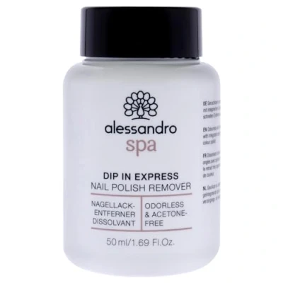 Obrázek Alessandro Spa Dip In Express odstraňovač laku na nehty bez zápachu a acetonu, 50 ml, (1 balení)