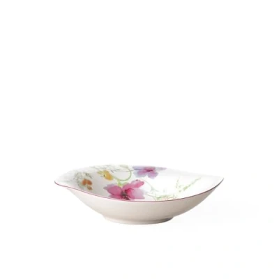 Obrázek Villeroy a Boch Mariefleur Basic Serve Salad hluboká miska, miska na přílohy saláty, 21 x 18 cm, prémiový porcelán, bílý/barevný