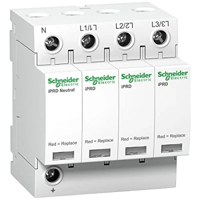 Obrázek Schneider Electric A9L40600 Überspannungsableitung iPRD40, Typ 2, Steckbare Schutzmodule, 3P+N, Imax 40kA