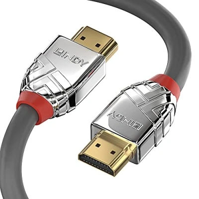 Obrázek LINDY 37876 10m Standard HDMI Kabel, Cromo Line, anthrazit