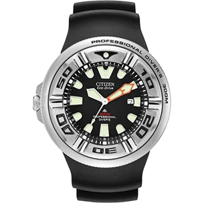 Obrázek CITIZEN Promaster Marine Eco Drive pánské potápěčské hodinky BJ8050 08E, stříbrná, Náramek