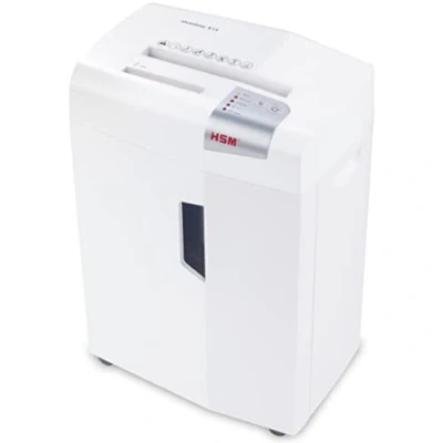 Obrázek HSM, 1057121, shredstar AA8X13 skartovačka na spisy, bezpečnostní stupeň P 4, 13 listů (řez částic) s CD skartovačkou, 4x37 mm