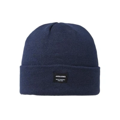 Obrázek Jack &amp; Jones Jacdna Beanie Čepice, Muži, Velikost: One Size, Navy blazer