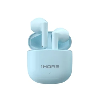 Obrázek 1MORE Q10 Mini Kopfhörer Kabellos, In Ear Ohrhörer Bluetooth 5.3, Wireless Headphones mit 13mm Treiber, 26 Std. Spielzeit, IPX4 Wasserdicht, 2 Mikros KI, Touch Control, Tiefer Bass (Blau)