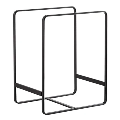 Obrázek Yamazaki 2269 TOWER stojan na nádobí, černý, ocel/silikon, minimalistický design, 11,5 x 16 20 cm (DxŠxV)