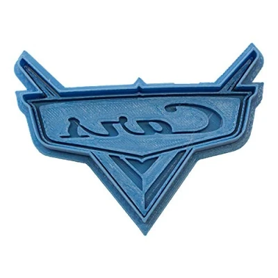 Obrázek Cuticuter Cars Logo Ausstecher, Blau, 8 x 7 1,5 cm