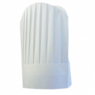 Obrázek Garcia de Pou 10 Einheit Chef &#039;s Hüte rund TOP in Box, 31 cm, Airlaid, weiß, x 30 cm