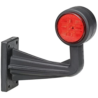Obrázek HELLA Obrysové světlo Valuefit LED 12/24V zahnuté vpravo/boční montáž 2XS 357 005 041
