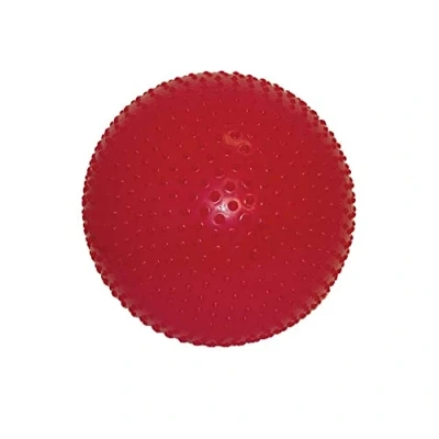 Obrázek CanDo Gymnastický míč s nopkami/míčem na sezení/motorický SENSI červený, 75 cm