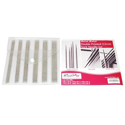 Obrázek KnitPro Nova Metal (15 cm, 2,00 4,00 mm) sada dvojitých jehlic 1 jednotka
