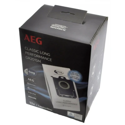Obrázek Electrolux aeg 9001688242 sáček do vysavače vysavač GR201SM s bags staubbeutel classic long performance 12 stück + 1 mikrofilter