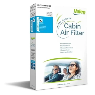 Obrázek VALEO 715658 filtr vnitřního vzduchu ESSENTIAL částic (pylový filtr) Ochrana před pylovým prachem a bakteriemi