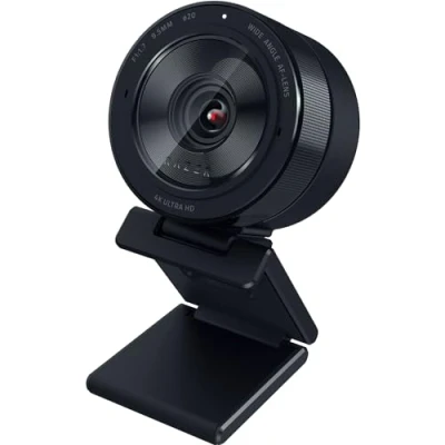 Obrázek Razer Kiyo pro Ultra 4K webkamera tvorbu obsahu a streamování (Ultra High Dynamic Range UHDR, UltraHD 30 FPS/1080P 60 FPS, automatické zaostření s KI, světelný senzor 2,9 μm) černá