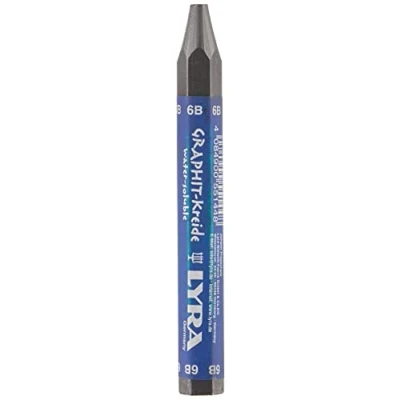 Obrázek LYRA Graphite Crayons, Assorted Degrees, Water Soluble, Set of 24 Black (5633240)