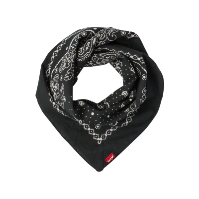 Obrázek Levi&#039;s Paisley Bandana Šátek, Velikost: One Size, Regular black