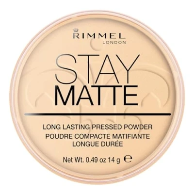 Obrázek Rimmel London Stay Matte Long Lasting Pressed Powder transparentní, průhledný, milliliter