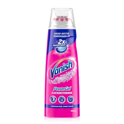 Obrázek VANISH Powergel + masážní hlava, odstraňovač skvrn, předprací gel, 200 ml
