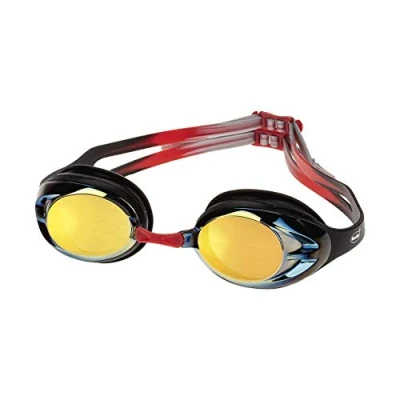 Obrázek fashy Plavecké brýle Comfort Power Mirror, černé/zlaté zrcadlení, L, 4156 33