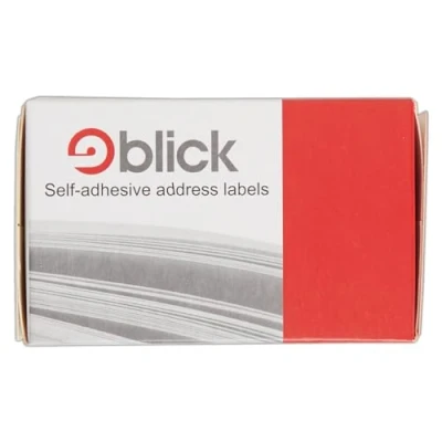 Obrázek Blick RS020554 adresní štítky v zásobníku, 36 x 89 mm, 250 etiket