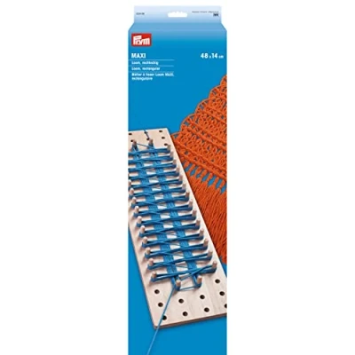 Obrázek Prym 624158 Maxi obdélníkový 14 x 48 cm Rectangular Loom, MDF, béžová,