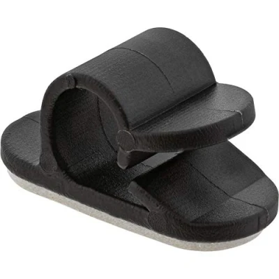 Obrázek InLine 59970K 10dílná sada kabelových manažerů, s lepicí paticí, 2,8 cm, černý