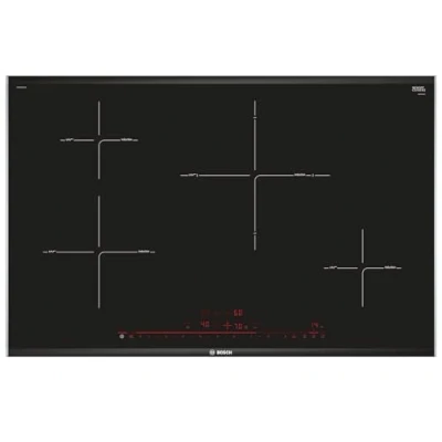 Obrázek Indukční varná deska Bosch PIE875DC1E Serie 8 (soběstačná), šířka 80 cm, DirectSelect Premium nejvyšší komfort obsluhy, senzor na pečení PerfectFry už žádné připalování