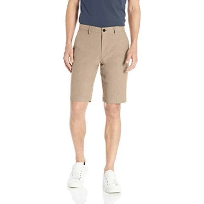 Obrázek Amazon Essentials Herren Leichte Oxford Shorts, Komfortabler Stretch, 28 cm Schrittlänge, Schmale Passform (Früher Goodthreads), Khaki Tan, 40W