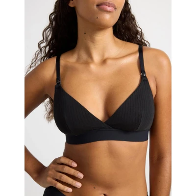 Obrázek Lindex VERA WRAP BRA Trojúhelníková podprsenka, Ženy, Velikost: 36/38, Black