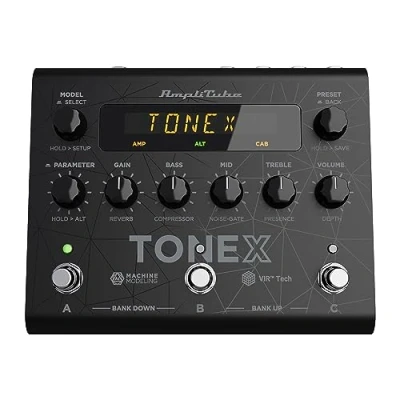 Obrázek IK Multimedia TONEX Pedal Multi Effekt mit AI Machine Learning Technologie: Nachbildung von jedem Gitarrenverstärker, Gitarrenpedal, Distortion Pedal, Overdrive plus andere Gitarreneffekte