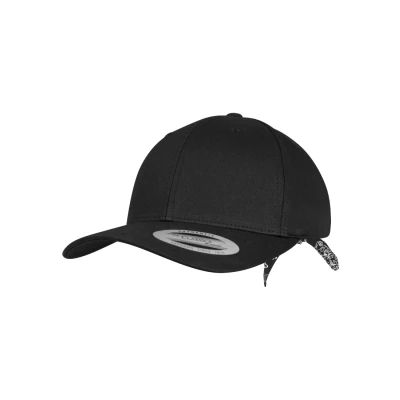 Obrázek Flexfit Curved Bandana TIE Snapback Kšiltovka, Velikost: One Size, Black