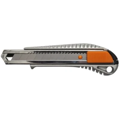 Obrázek Fiskars Profesionální řezací nůž z kovu, 18 mm, oranžový/kov, 1004617
