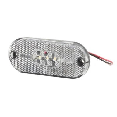 Obrázek HELLA VALUEFIT 2PG 357 009 021 Polohové světlo hraniční přívěs karavan LED 12V nástavba/šroubové připojení barva světelného panelu: čiré přední množství: 1