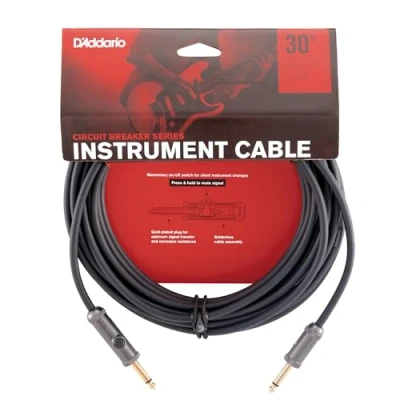 Obrázek Planet Waves PW AG 30 Custom Series Cables 9,1 m (30 stop) černý