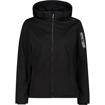 Obrázek CMP Woman Jacket ZIP HOOD Softshellová bunda, Ženy, Velikost: 36, Schwarz