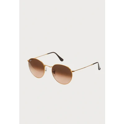 Obrázek Ray Ban Round Metal Unisex Sluneční brýle, Velikost: 50, Bronze/copper