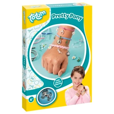 Obrázek Creativity 29538 Pretty Pony vytvořte si vlastní náramky s různými přívěsky a perlami