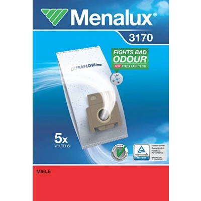 Obrázek Menalux 3170, Duraflow, 5 sáčků na prach, bílý