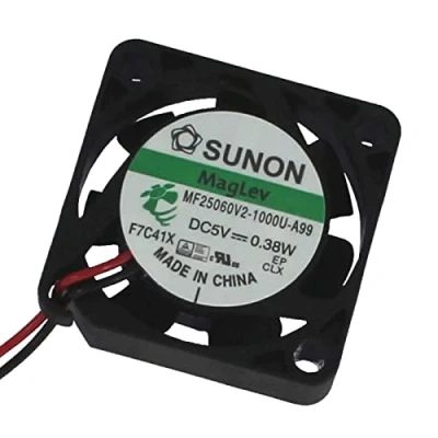 Obrázek Ventilátor 5 V DC 0,38 W 25 x 6 mm 3,7 m3/h 10000U/Min 3,7m3/h Sunon MF25060V21000UA99